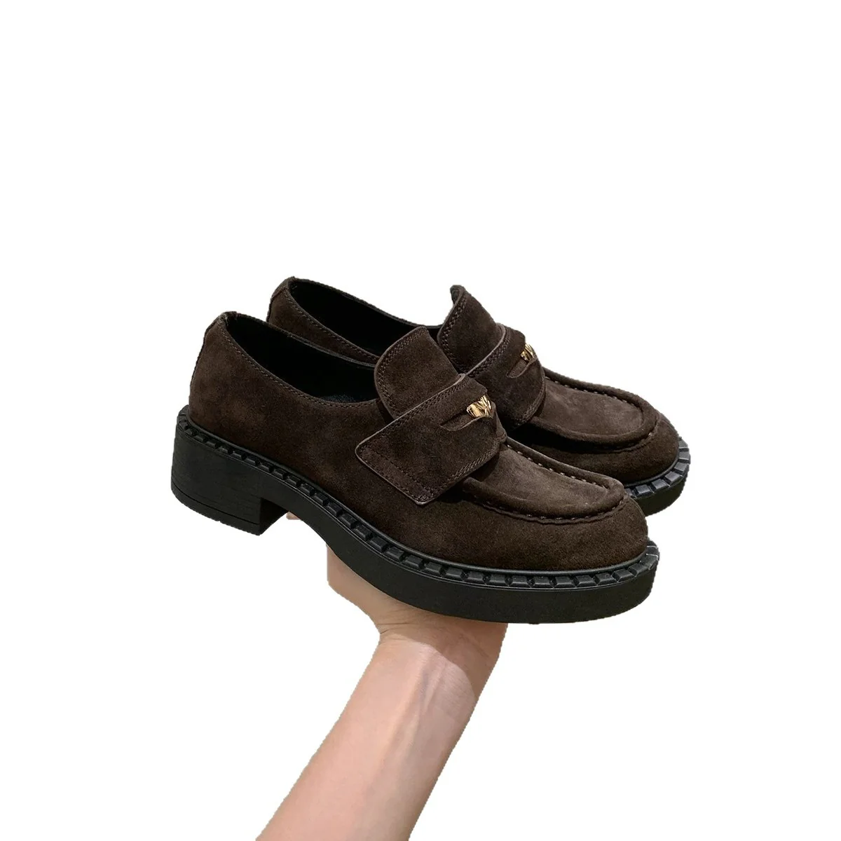 Damen elegante Mokassins mit modischem Schnallenverschluss Heidi Mode - Image 5