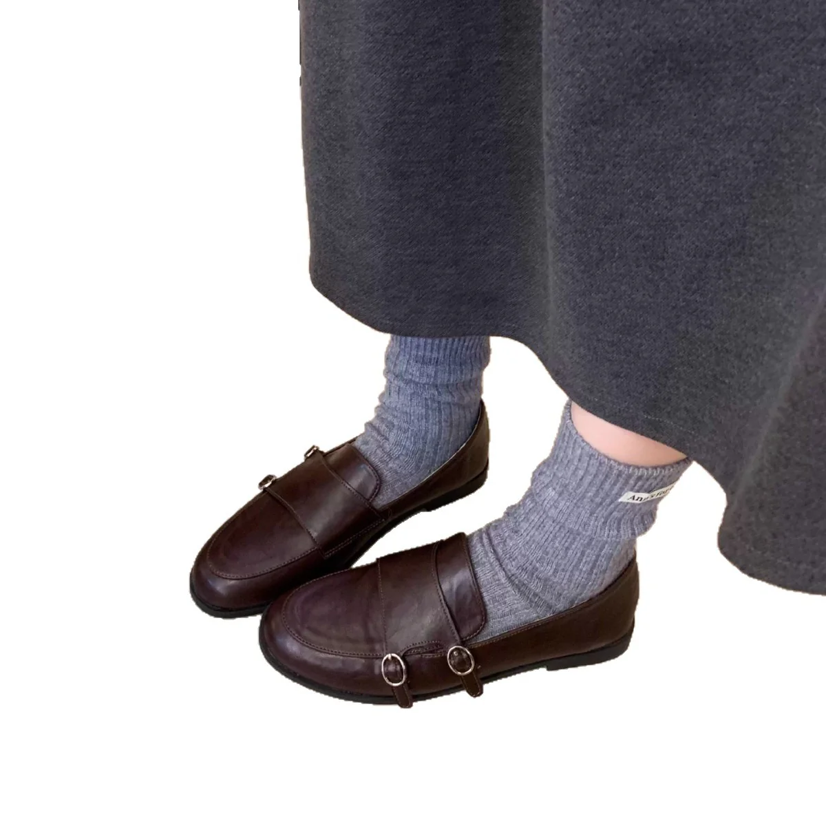 Damen Elegante Mokassins mit modischer Schnallenverzierung Heidi Mode - Image 5