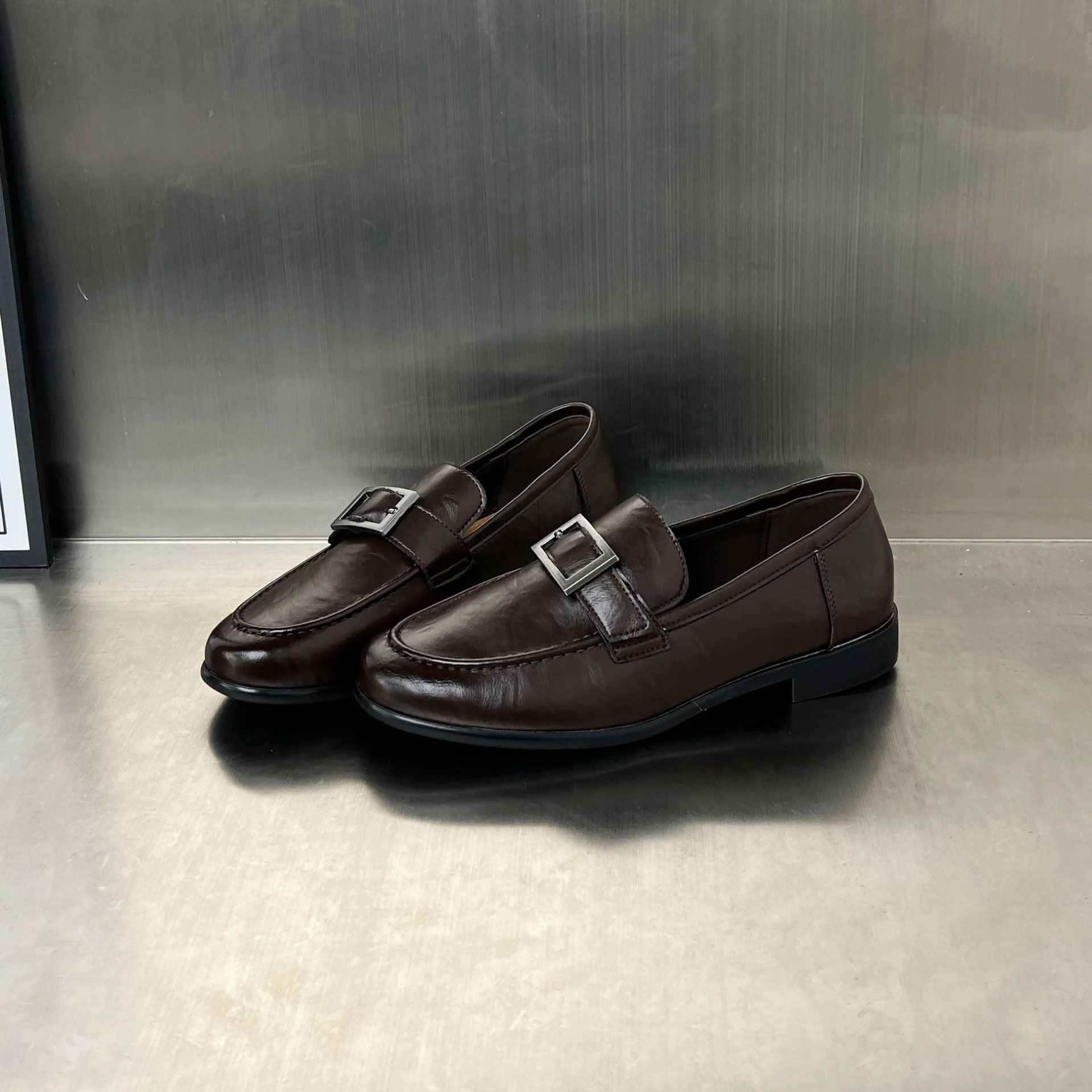 Damen elegante Mokassins mit modischer Schnallenverzierung Heidi Mode - Image 2