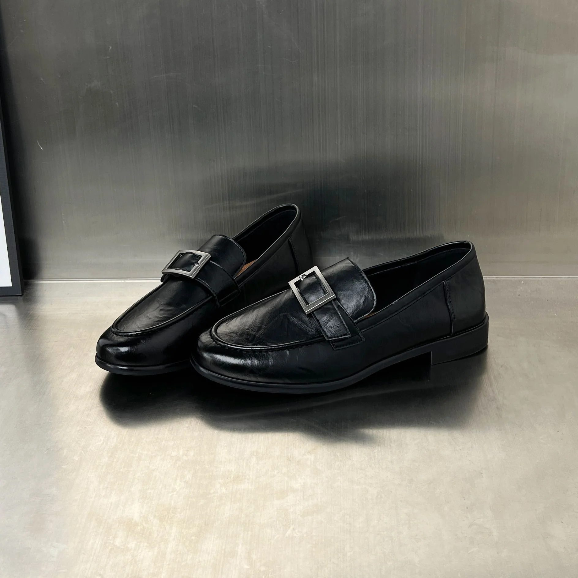 Damen elegante Mokassins mit modischer Schnallenverzierung Heidi Mode - Image 6