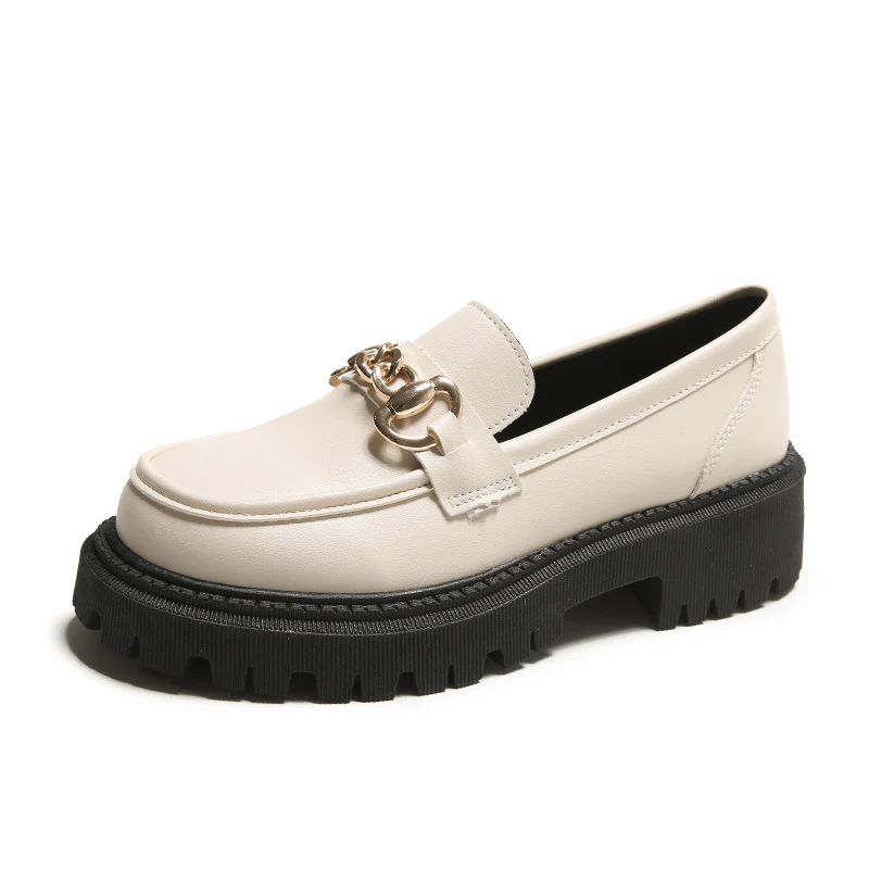 Damen elegante Mokassins mit robustem Profil und modischem Schnallenverschluss Heidi Mode - Image 5