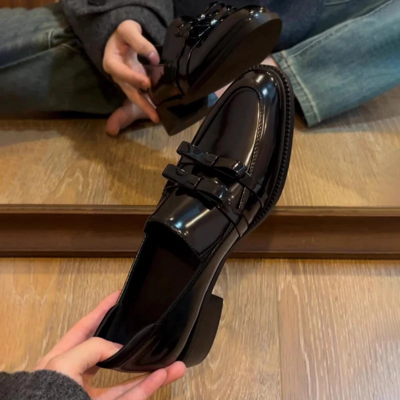 Damen Elegante Mokassins mit stilvoller Schleifenverzierung Heidi Mode - Image 2