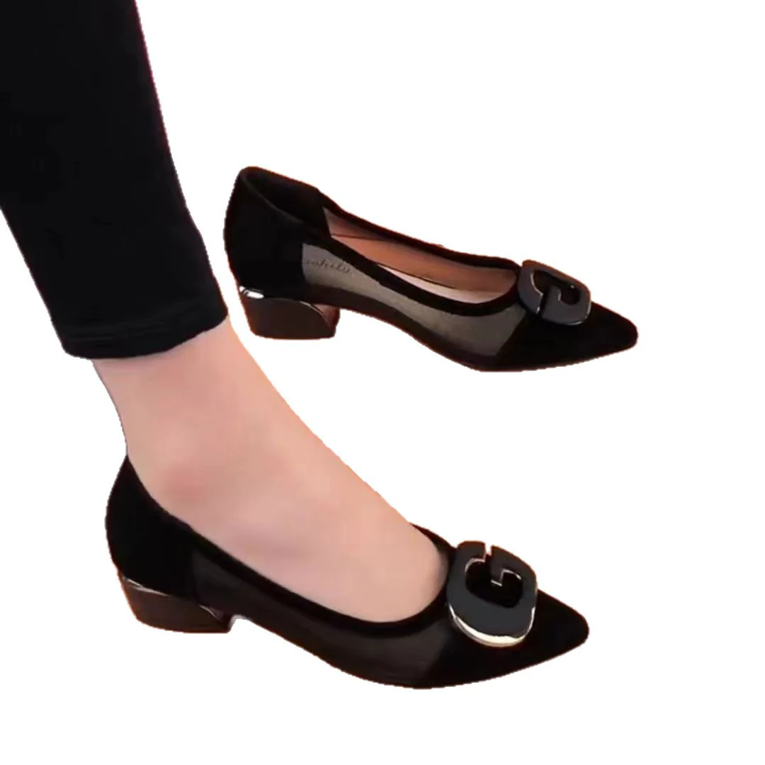 Damen elegante Pumps mit verführerischem Design und stabiler Blockabsatz Heidi Mode - Image 5