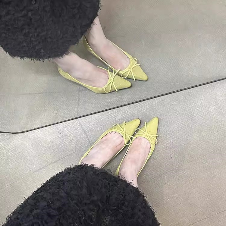 Damen elegante Pumps mit zierlichem Schnürdetail Heidi Mode - Image 2