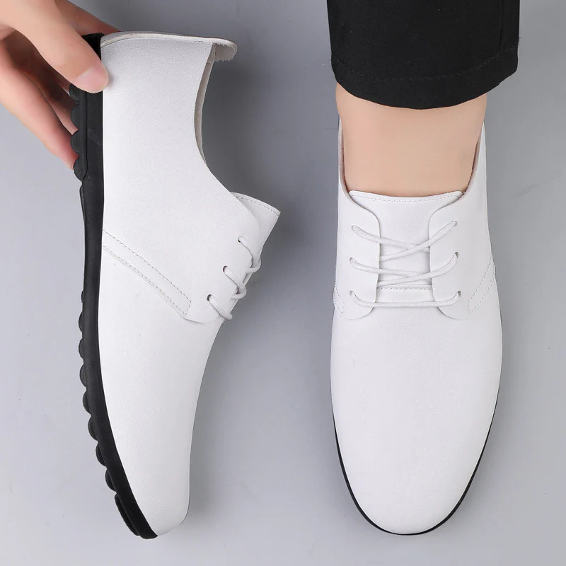 Damen Elegante Schnürschuhe aus hochwertigem Leder mit rutschfester Sohle Heidi Mode - Image 3