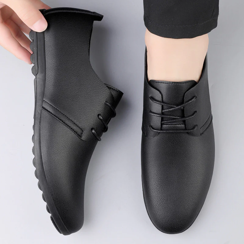Damen Elegante Schnürschuhe aus hochwertigem Leder mit rutschfester Sohle Heidi Mode - Image 4