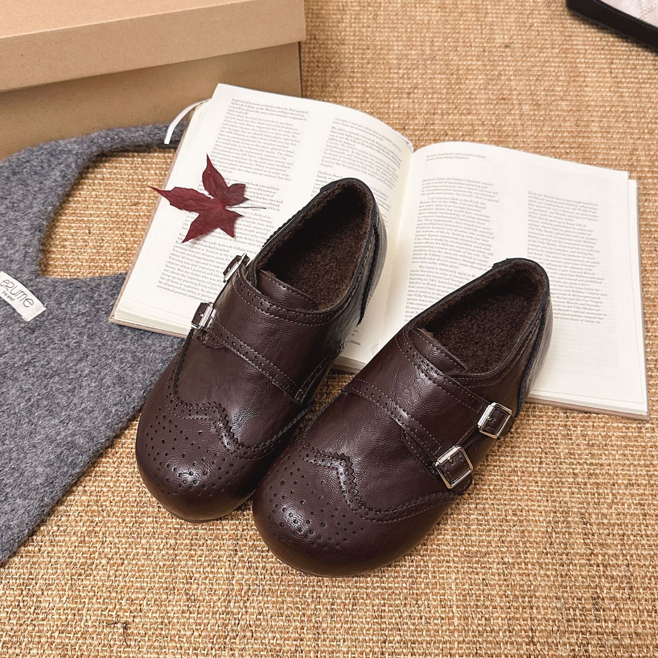 Damen elegante Schnürschuhe mit modischem Schnallenverschluss Heidi Mode - Image 4