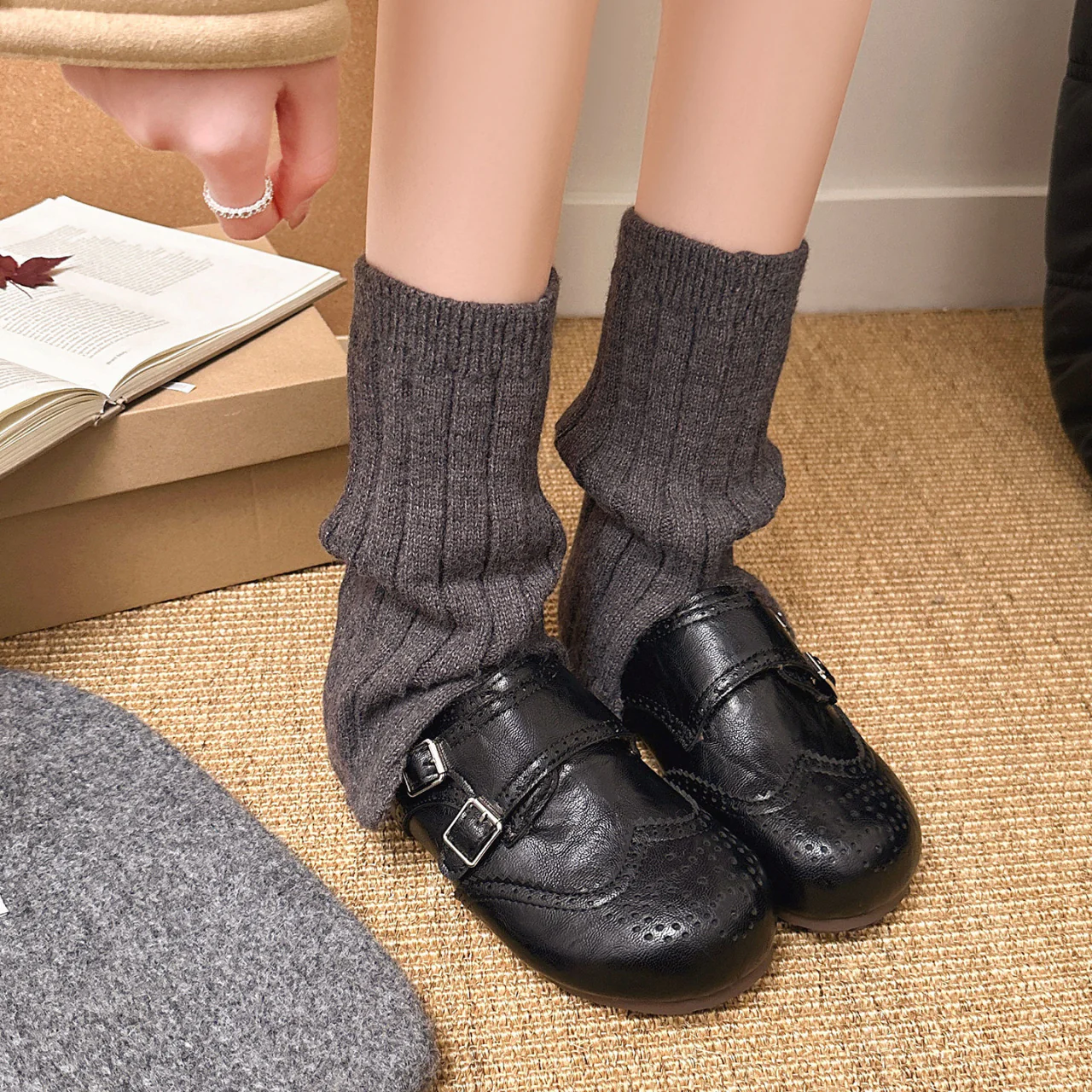 Damen elegante Schnürschuhe mit modischem Schnallenverschluss Heidi Mode - Image 6