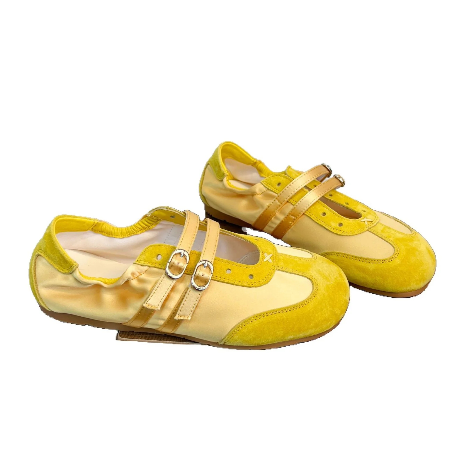 Damen elegante Schnürschuhe mit modischen Doppelriemen Heidi Mode - Image 5