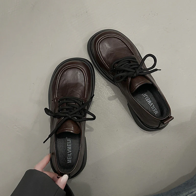 Damen elegante Schnürschuhe mit rutschfester Sohle und modischem Design Heidi Mode - Image 2
