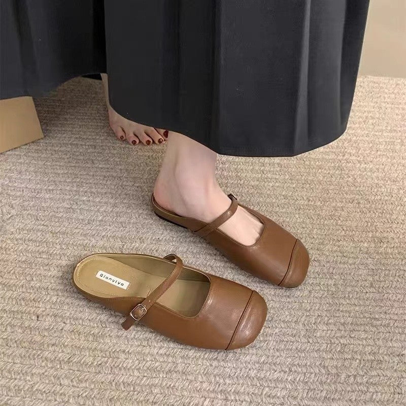 Damen Elegante Sling-Pumps mit feinem Schnallenverschluss Heidi Mode