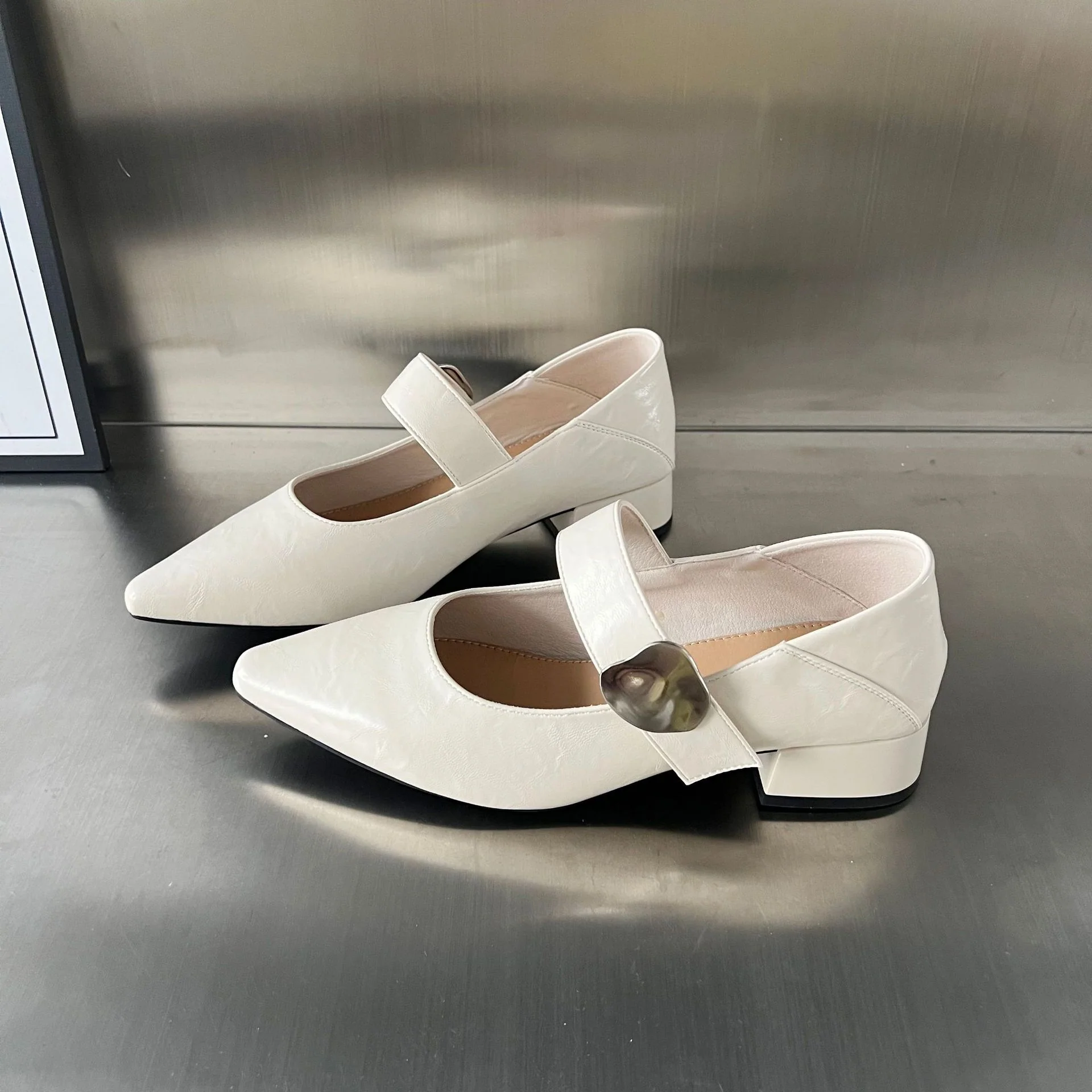Damen elegante Slingback-Ballerinas mit modernen Akzenten Heidi Mode - Image 7