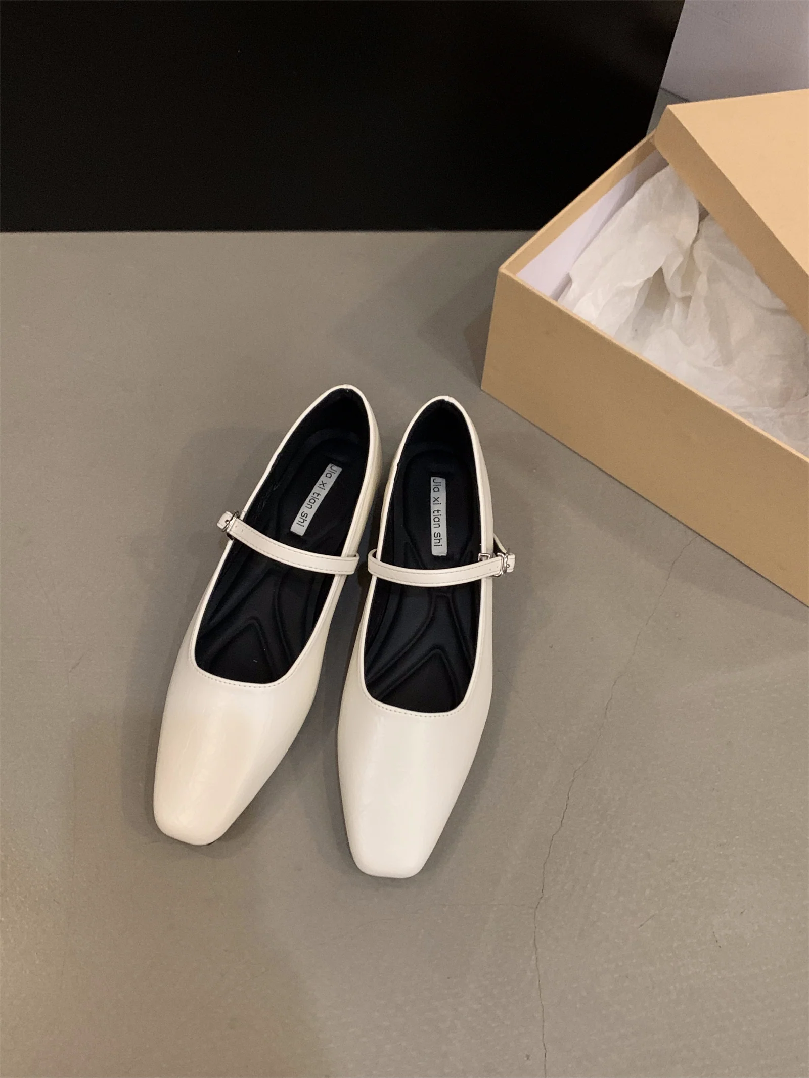 Damen Elegante Slingback-Ballerinas mit modischem Glanz Heidi Mode - Image 8
