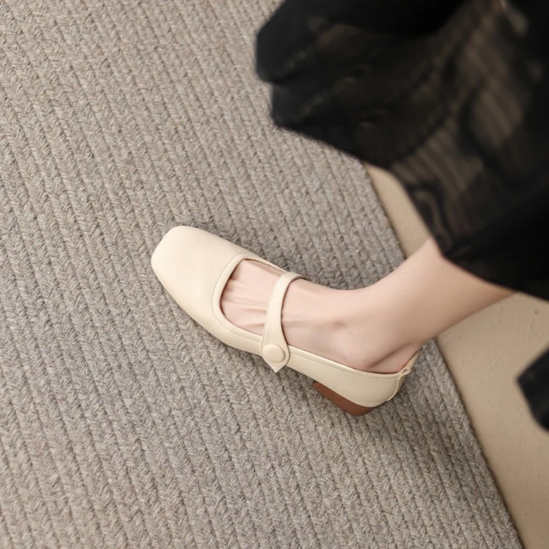 Damen elegante Slingback Ballerinas mit modischem Riemchen und bequemer Sohle Heidi Mode - Image 2
