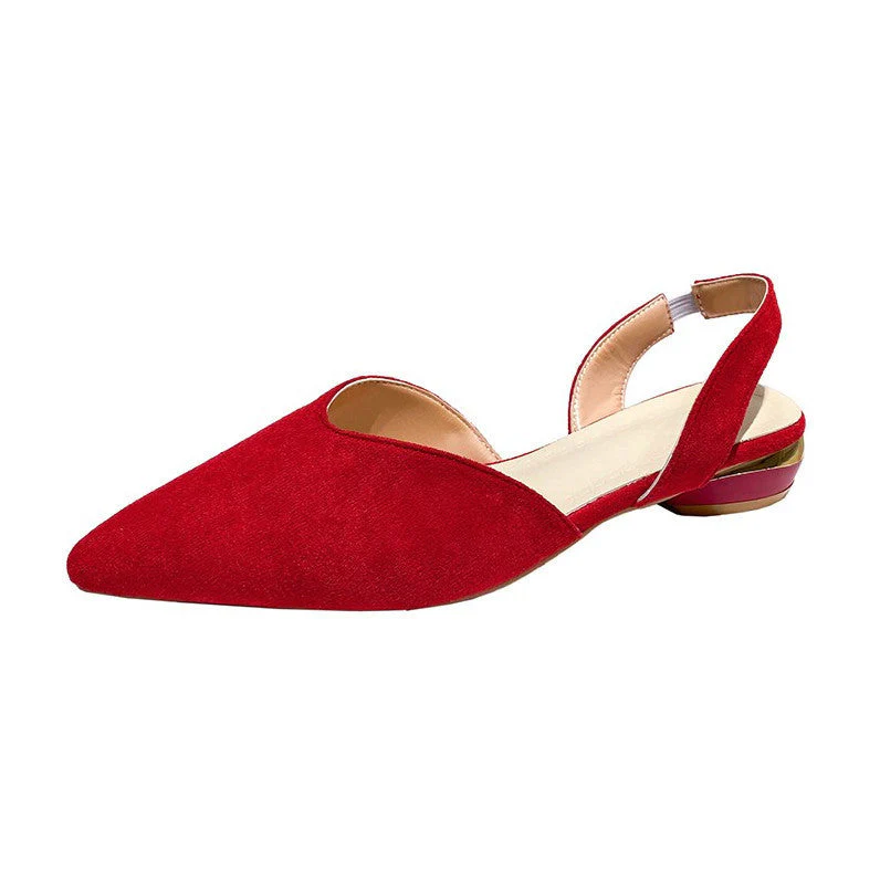 Damen Elegante Slingback Ballerinas mit Verstellbarem Riemendesign Heidi-Mode - Image 3