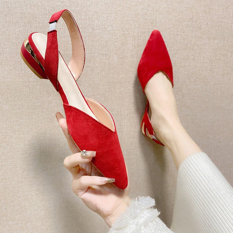 Damen Elegante Slingback Ballerinas mit Verstellbarem Riemendesign Heidi-Mode - Image 6