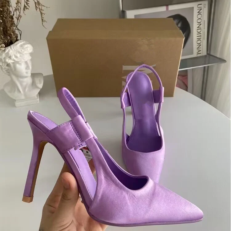 Damen Elegante Slingback-Pumps mit modischem Schnitt und hohem Absatz Heidi Mode - Image 8