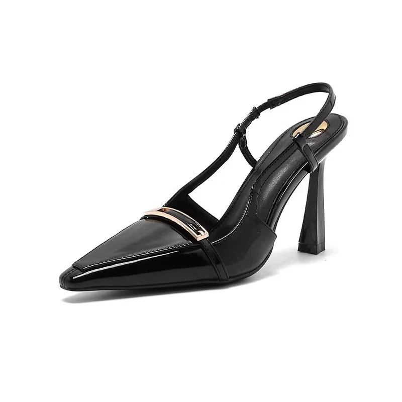 Damen elegante Slingback-Pumps mit schickem Schnallenverschluss Heidi Mode - Image 5