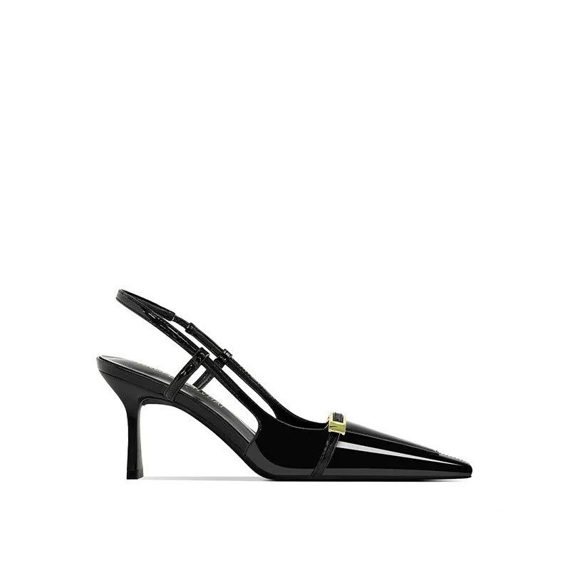 Damen elegante Slingback-Pumps mit schickem Schnallenverschluss Heidi Mode - Image 6