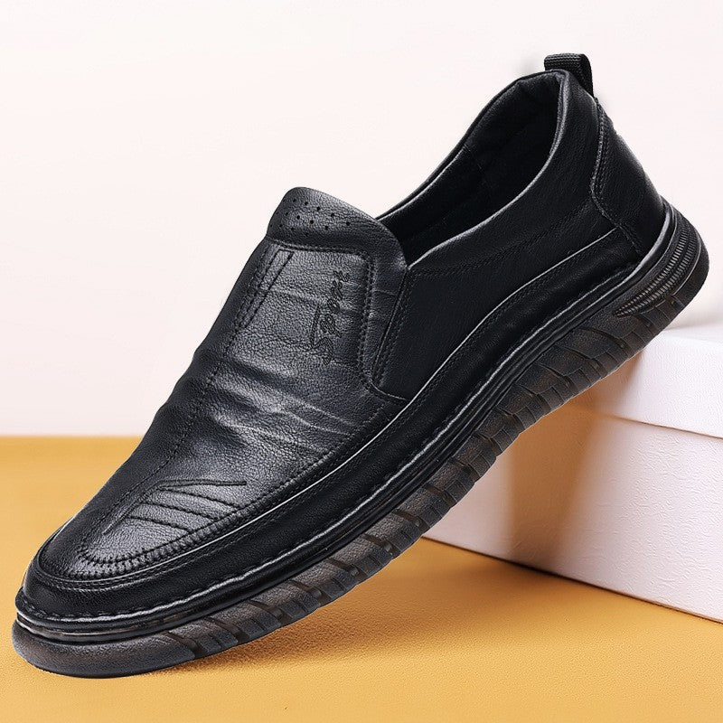 Damen Elegante Slip-On Lederschuhe mit rutschfester Sohle Heidi Mode - Image 6