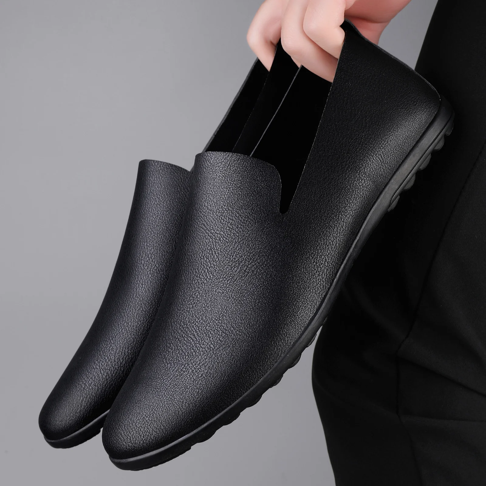 Damen Elegante Slip-On Schuhe aus hochwertigem Kunstleder Heidi Mode - Image 3