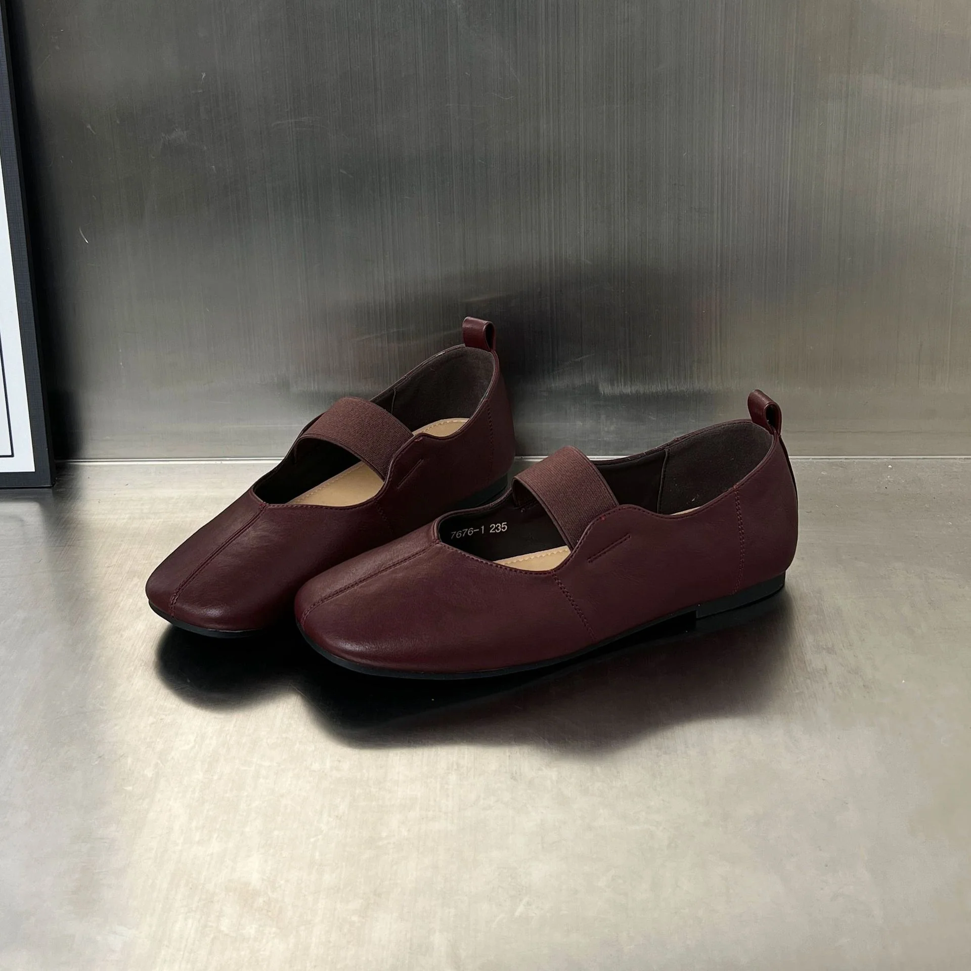 Damen Elegante Slip-On Schuhe mit modischem Riemenverschluss Heidi Mode - Image 4
