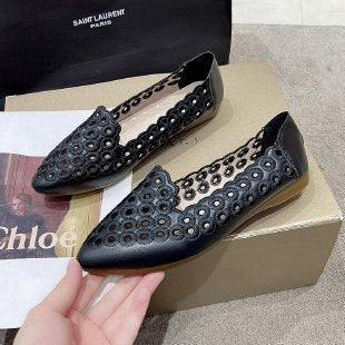 Damen Elegante Slipper mit atmungsaktiver Lochmuster-Oberfläche Heidi Mode - Image 6