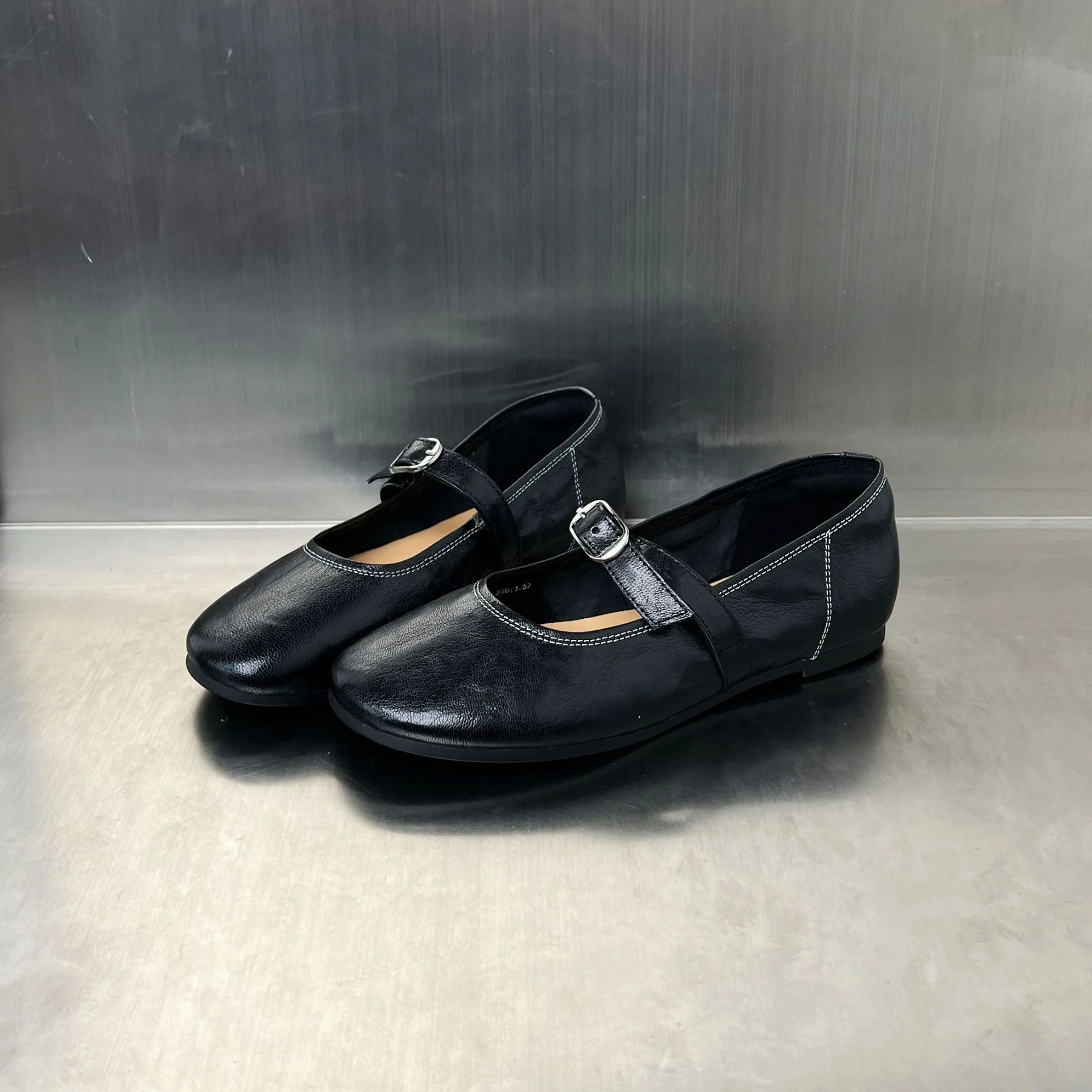 Damen elegante Slipper mit modischem Schnallenverschluss Heidi Mode - Image 6