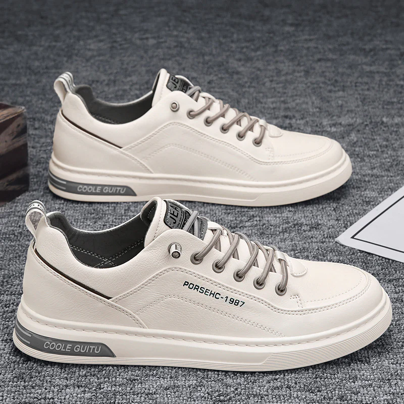 Damen Elegante Sneakers aus weichem Leder mit dämpfender Laufsohle Heidi Mode - Image 2