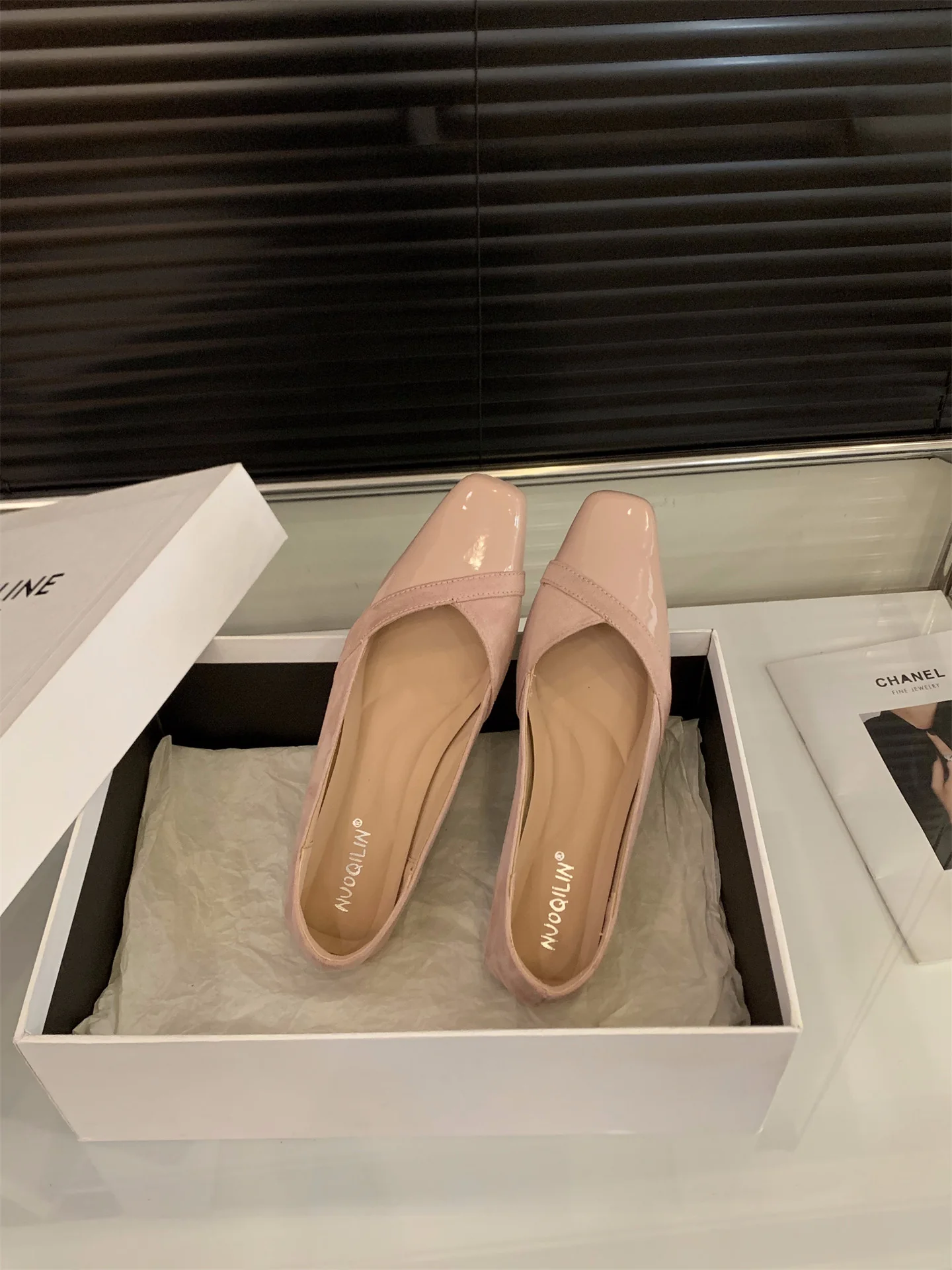 Damen elegante Stiefeletten mit modischem Glanz und komfortablem Fußbett Heidi Mode - Image 7