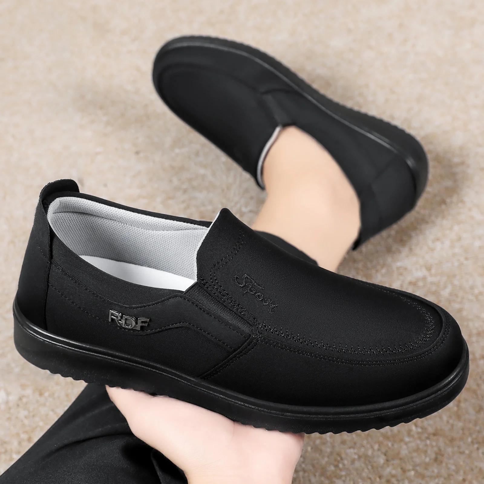 Damen Elegante Stretch Slip-On Schuhe mit rutschfester Sohle Heidi Mode - Image 3