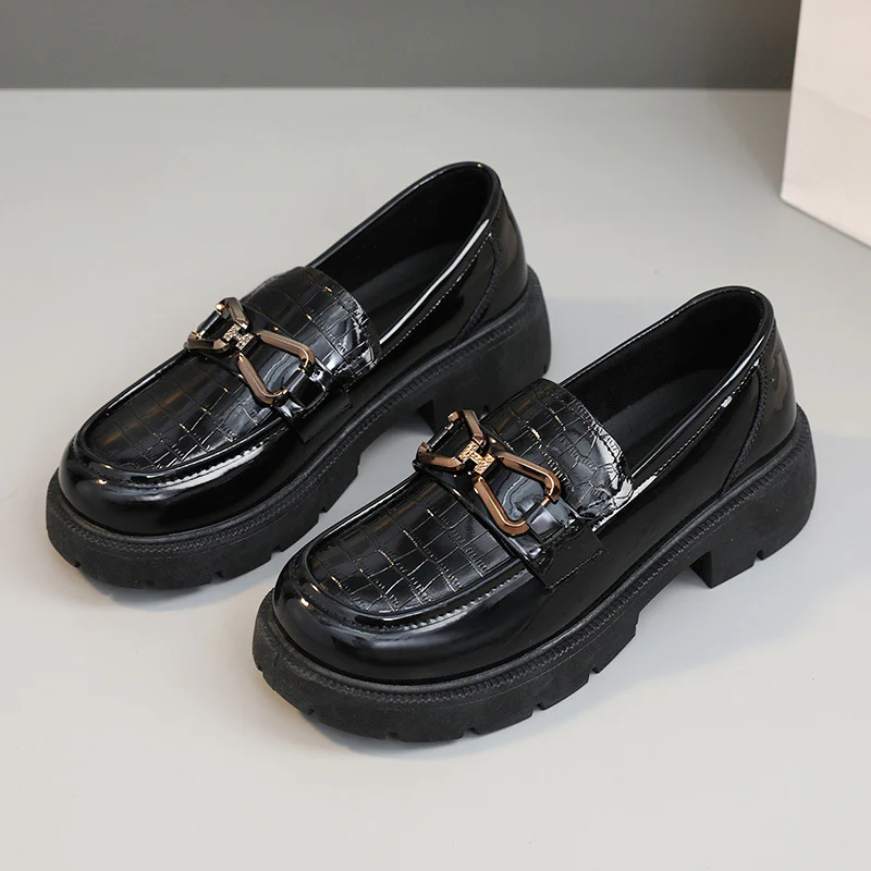 Damen Elegante und bequeme Loafer mit modischem Schnallen-Design Heidi Mode - Image 6
