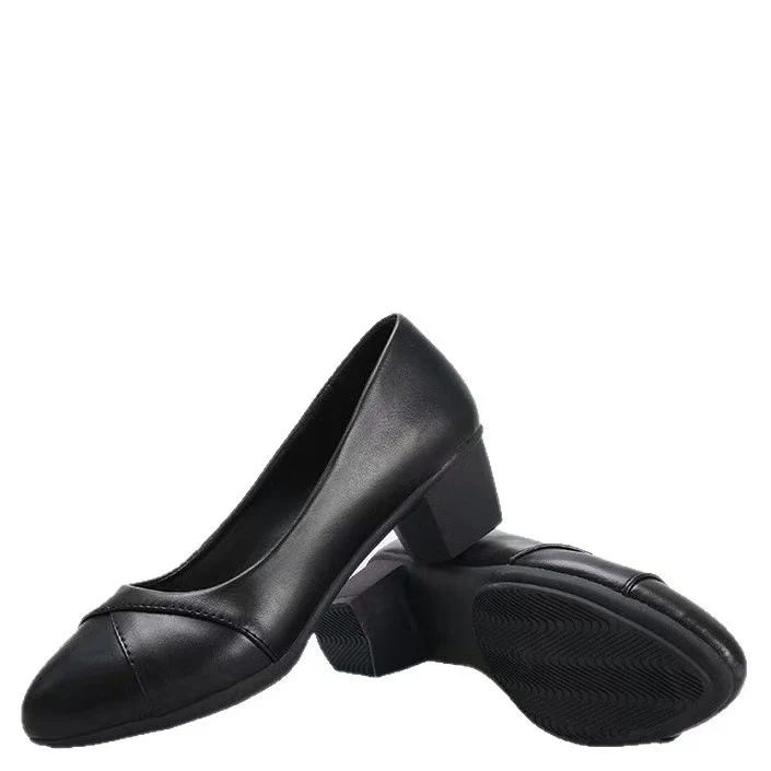 Damen Elegante und bequeme Pumps mit Blockabsatz Heidi Mode - Image 5
