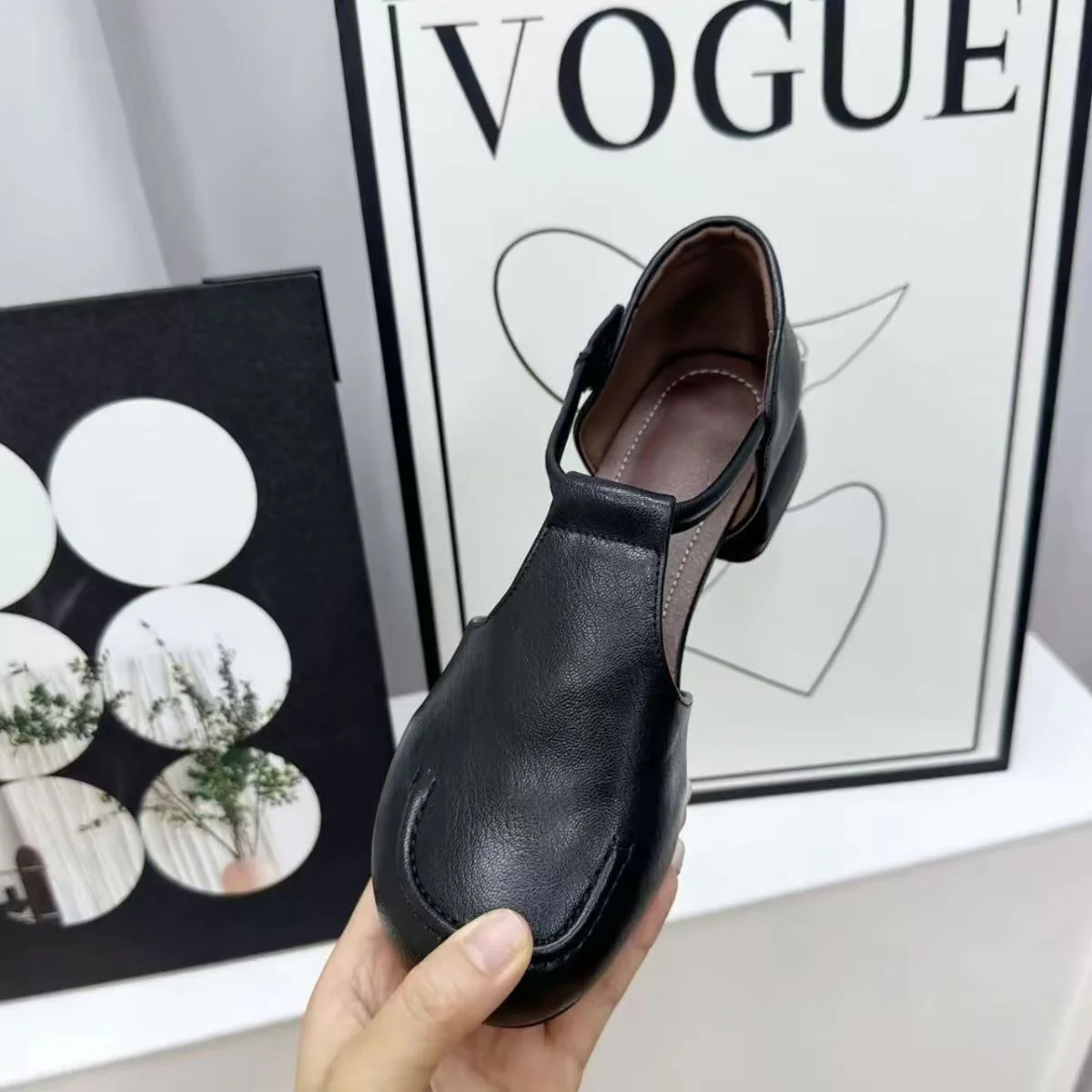 Damen Elegante und bequeme Sling-Ballerinas Heidi Mode - Image 4