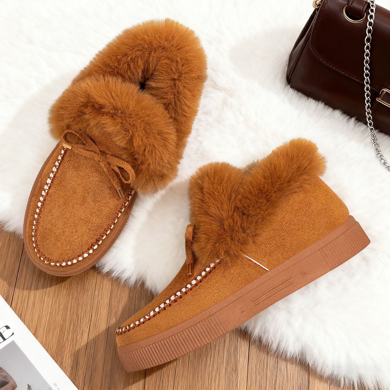 Damen Elegante und bequeme Sneaker mit kuscheligem Innenfutter Heidi Mode - Image 4