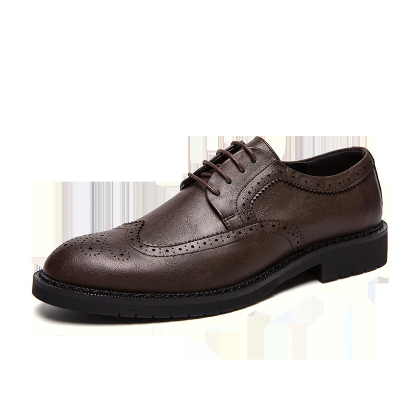 Damen Elegante und komfortable Brogues aus echtem Leder Heidi Mode - Image 6
