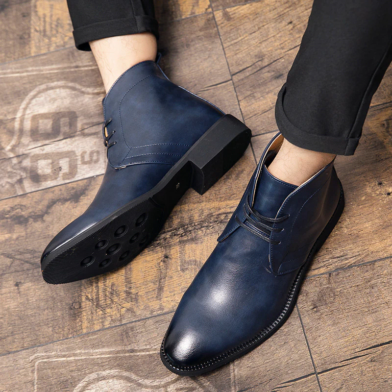 Damen Elegante und komfortable Echtleder Stiefel Heidi Mode - Image 2