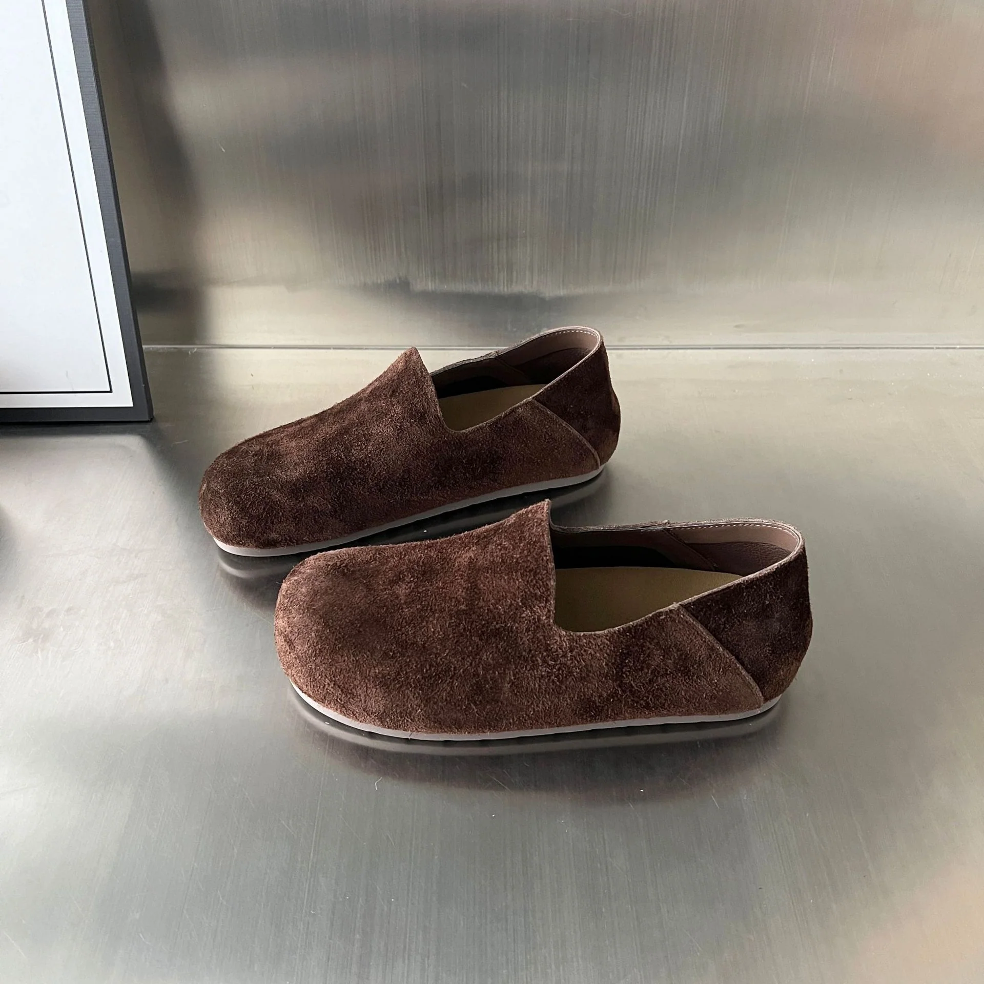 Damen Elegante und komfortable Mokassins aus hochwertigem Wildleder Heidi Mode - Image 2