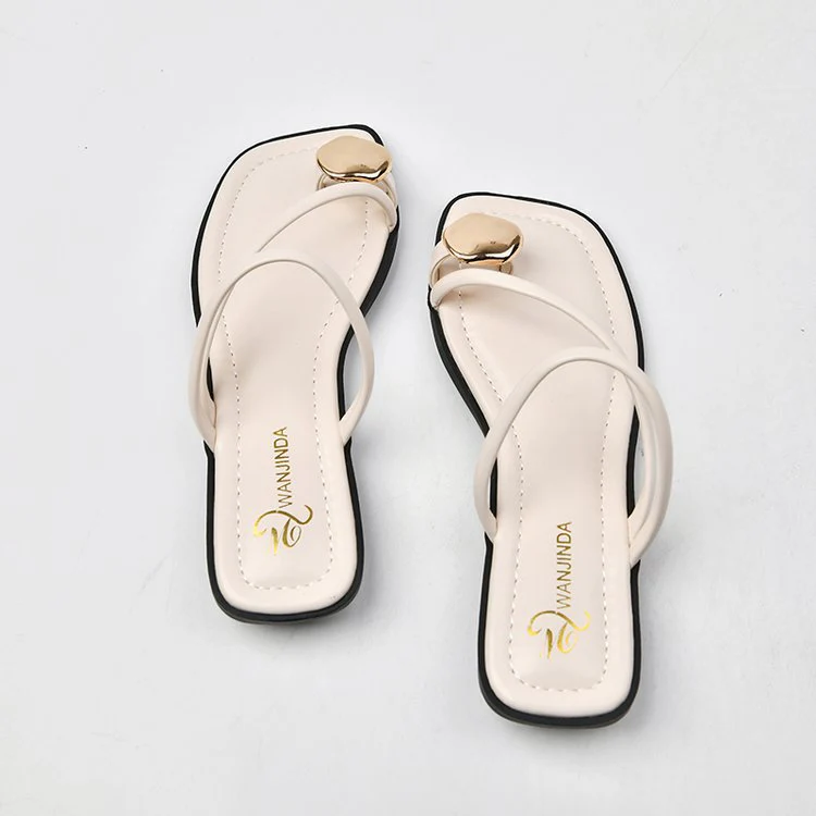 Damen Elegante und Modische Riemchensandalen mit Einzigartigem Metallakzent Heidi-Mode - Image 8