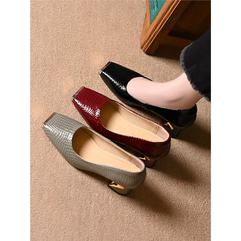 Damen Elegante und schicke Pumps mit glänzendem Finish Heidi Mode - Image 4