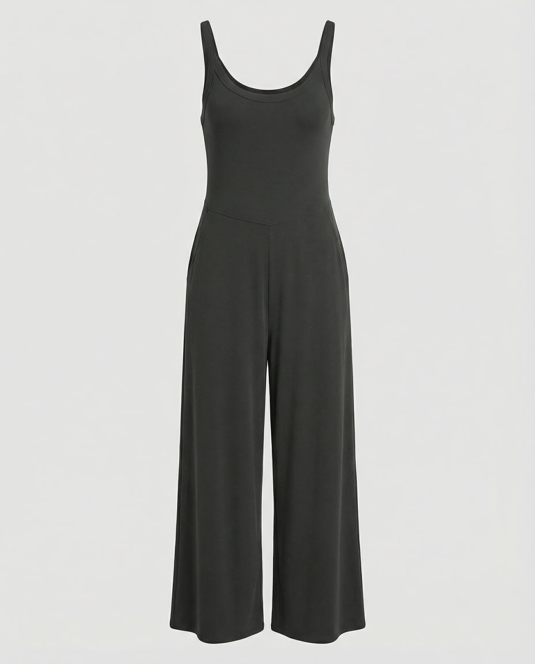Damen eleganter Jumpsuit mit weitem Bein und komfortablem Schnitt Heidi Mode - Image 4