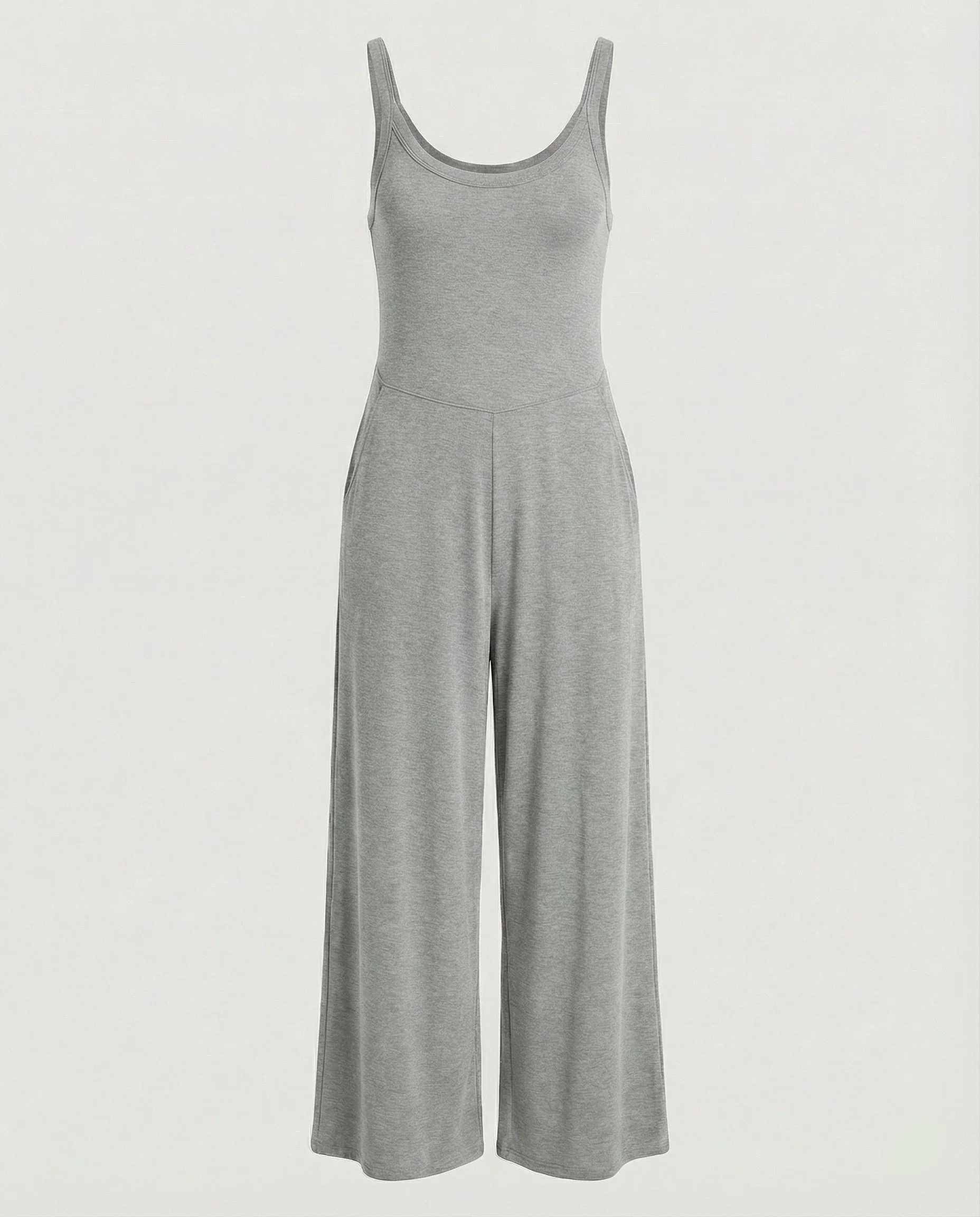 Damen eleganter Jumpsuit mit weitem Bein und komfortablem Schnitt Heidi Mode - Image 5