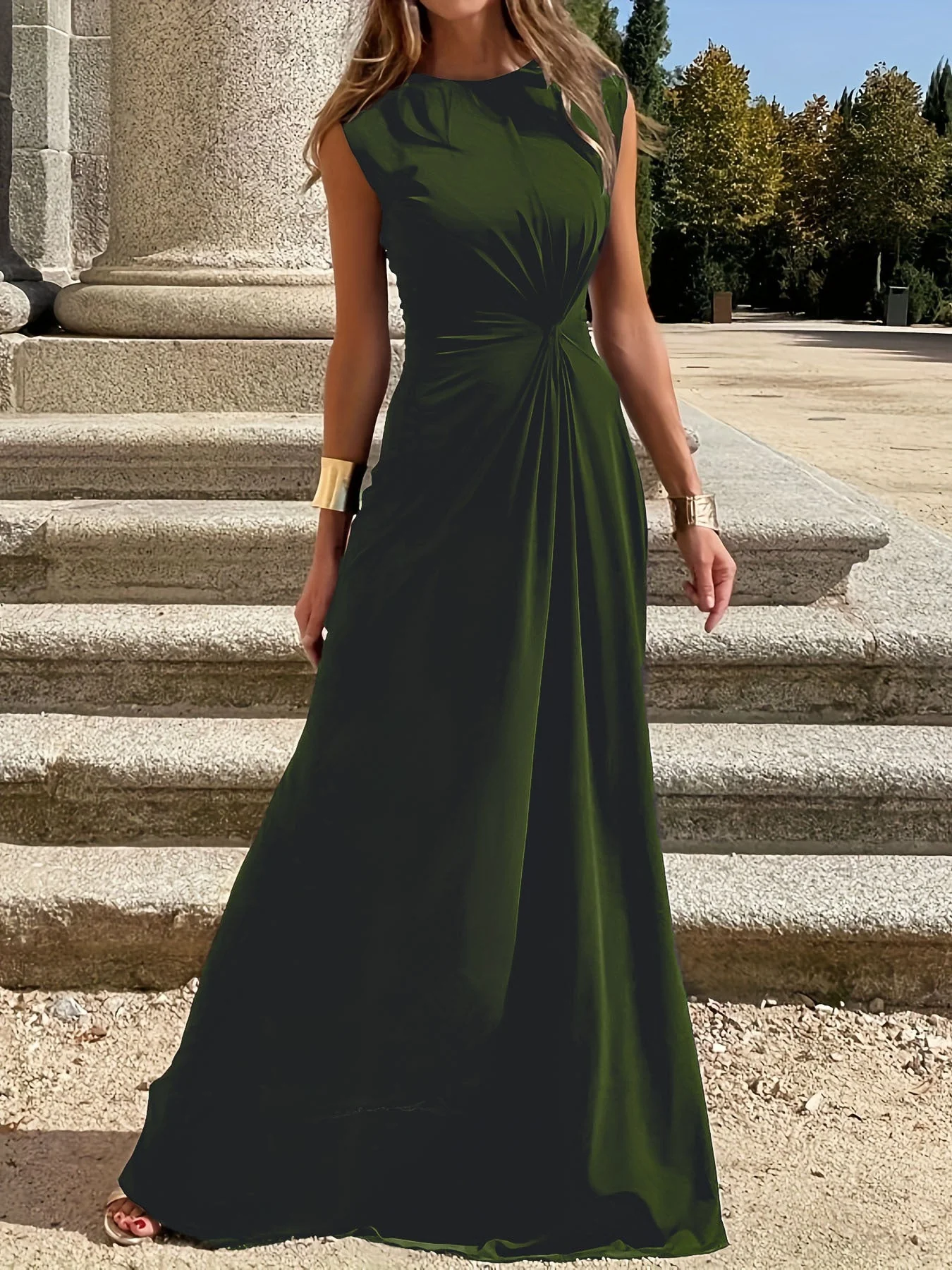 Damen Elegantes Abendkleid mit Schickem Faltenwurf und Figurbetontem Schnitt Heidi-Mode - Image 10