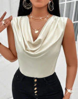 Damen Elegantes Oberteil mit Fließendem Ausschnitt Heidi-Mode - Image 8