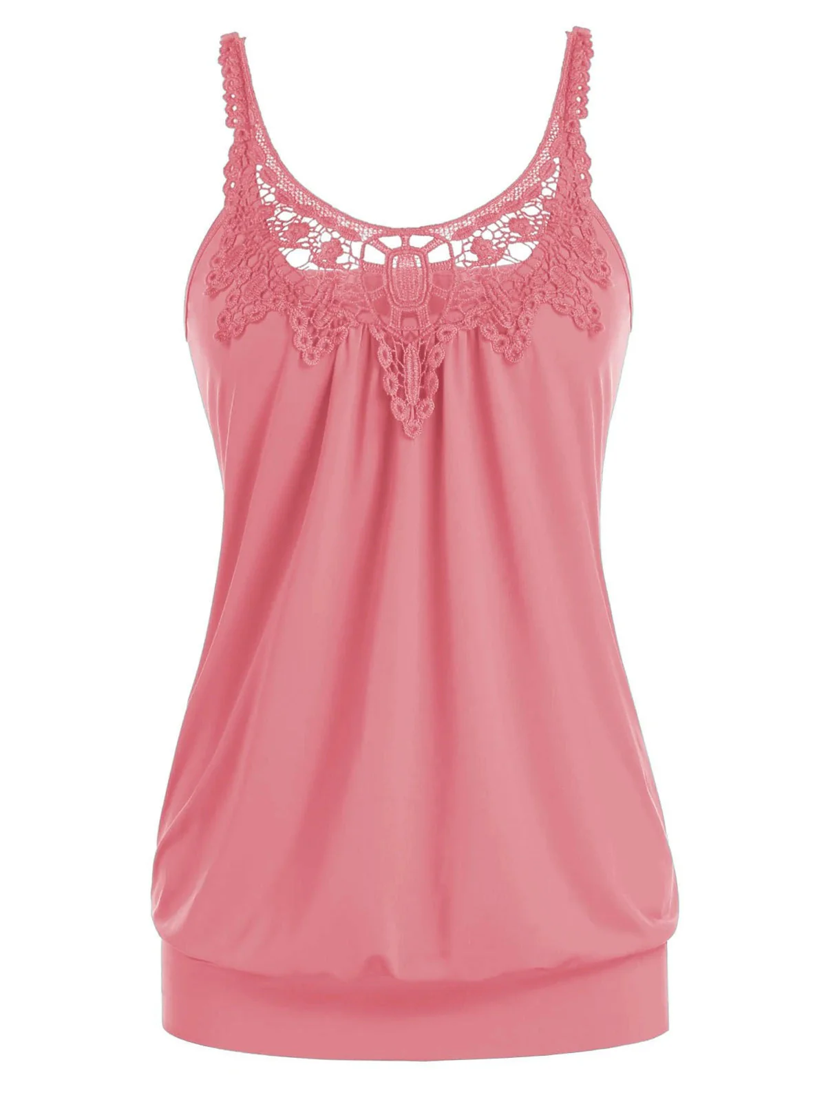 Damen Elegantes Spitzentop mit raffinierten Trägern und lockerer Passform Heidi-Mode - Image 2
