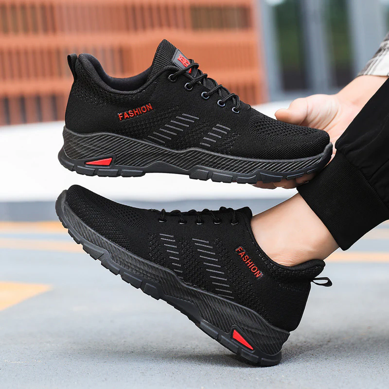Damen Fashion Sneakers mit atmungsaktivem Obermaterial und dämpfender Sohle Heidi Mode - Image 3