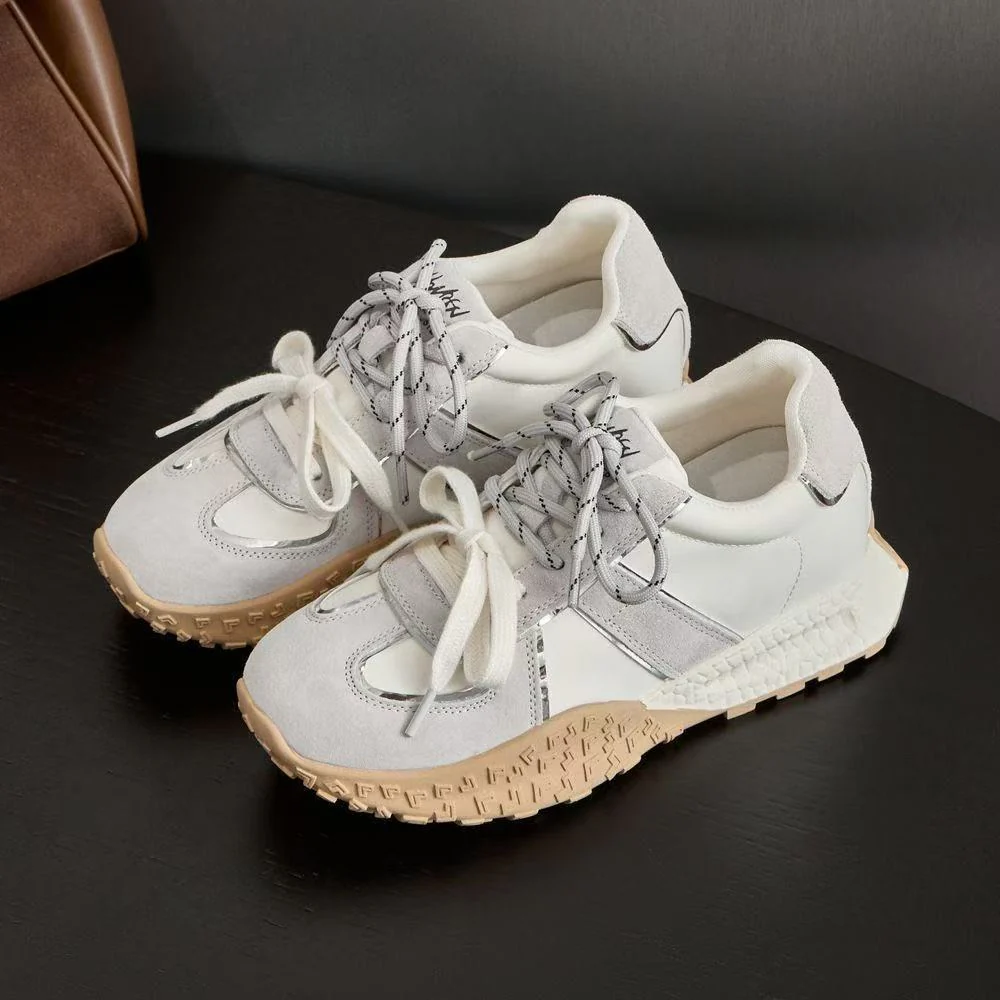 Damen Fashion Sneakers mit atmungsaktivem Obermaterial und komfortabler Dämpfung Heidi Mode - Image 4