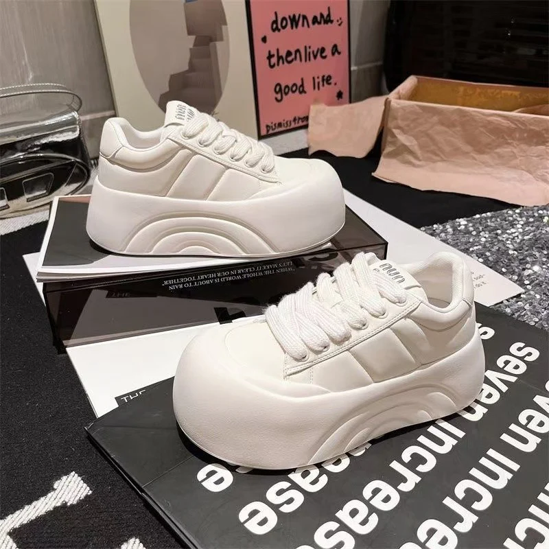 Damen Fashion Sneakers mit extrahohem Plateau und komfortabler Dämpfung Heidi Mode - Image 3