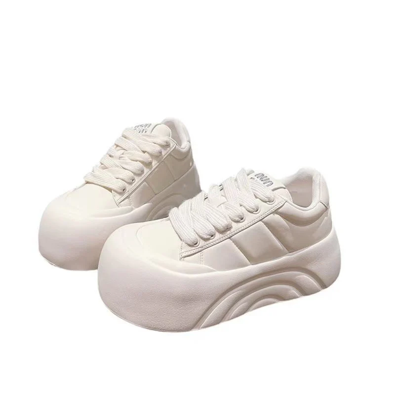 Damen Fashion Sneakers mit extrahohem Plateau und komfortabler Dämpfung Heidi Mode - Image 5