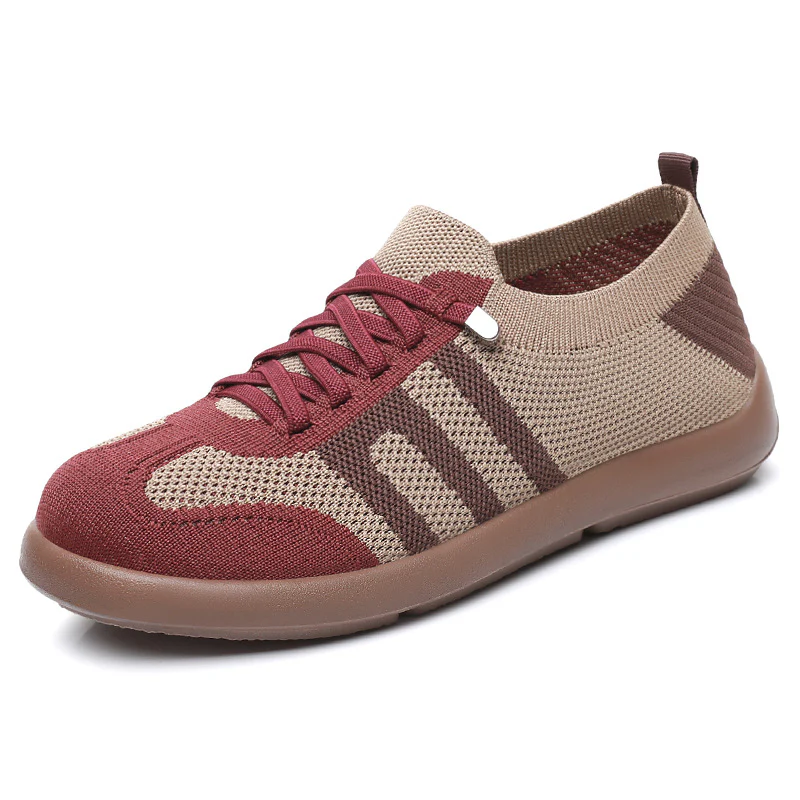 Damen Fitness-Sneaker mit atmungsaktivem Mesh-Obermaterial und rutschfester Sohle Heidi Mode - Image 5